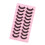 Self-Adhesive Reusable False Eyelashes Natural Thick 10 Pairs 1