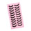 Self-Adhesive Reusable False Eyelashes Natural Thick 10 Pairs 10