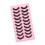 Self-Adhesive Reusable False Eyelashes Natural Thick 10 Pairs 12