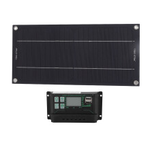 600W Tragbares Solarmodul-Set 18V Batterieladegerät für Wohnmobil, Auto