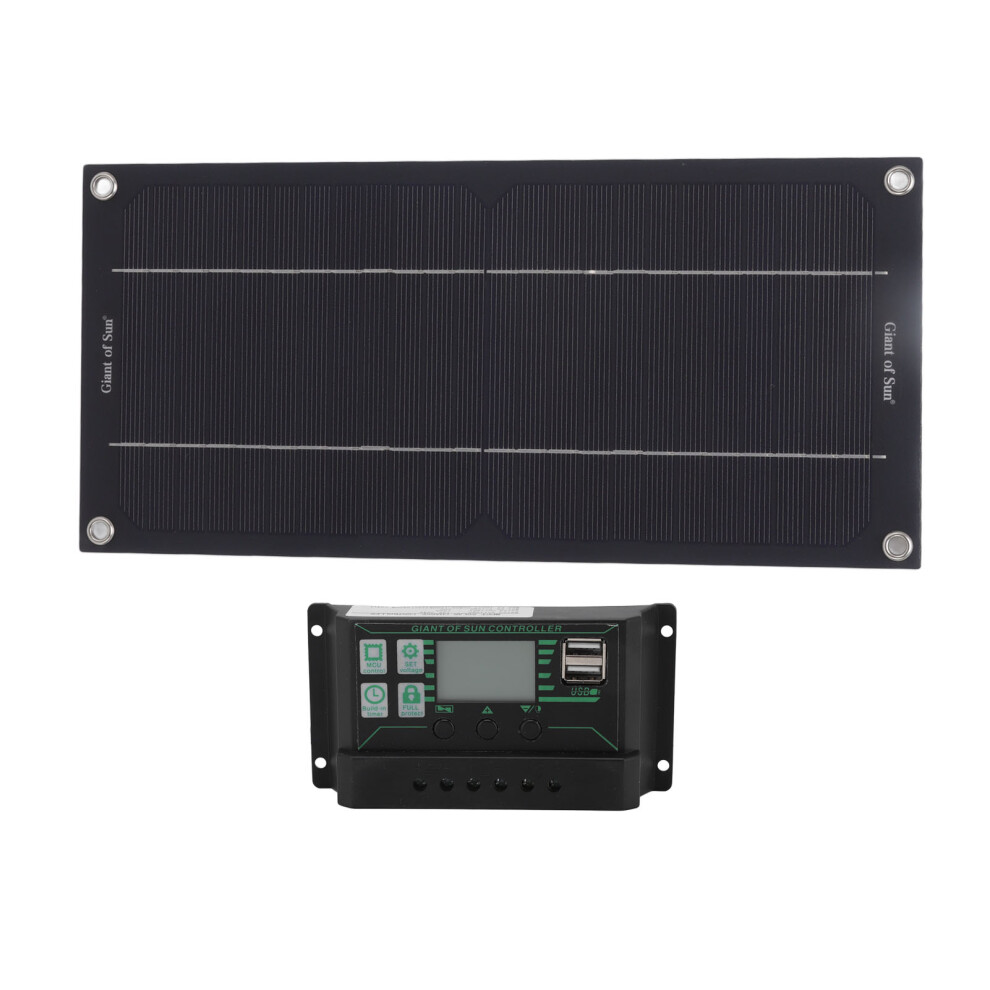 600W Solar Panel Battery Charger Kit Portable 18V Solar Battery Charger For Rv Car 8431321000318