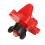 20 Stück G1/8 rote Hühner-Tränkenippel PP/SS 4