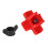 20 Stück G1/8 rote Hühner-Tränkenippel PP/SS 12