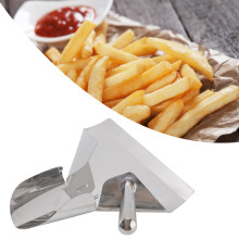 Pommes-Schaufel aus Edelstahl 11,2 oz, 317 g Silber