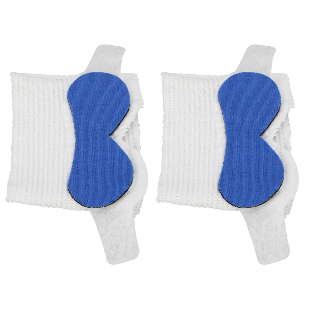 Blue/Light 2Pcs Newborn Sunshade Eye Mask Anti Breathable Elastic Adjustment Cotton Baby Eye Mask For Newborn