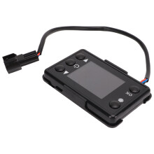 Calentador diésel de estacionamiento de 8 kW con monitor LCD y control remoto, negro