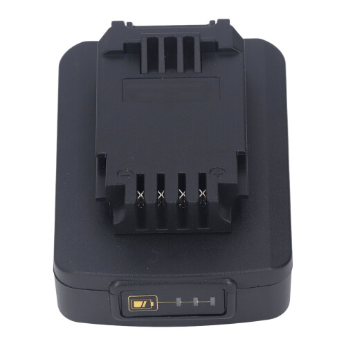 Base de ABS para adaptador de batería 18V-20V, Negro 2