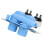 285805 blaues 2-Kopf-Wasserzufuhrventil AC220-240V 16