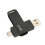 Handy-Speicherstick 256GB USB3.0 Type-C 2in1 Schwarz 2