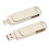 Telefon-Speicherstick Drehbar USB-C 64 GB Silber 5