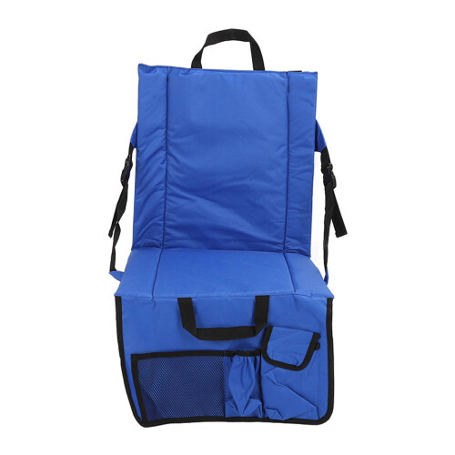 Silla de estadio plegable 600D Azul Oxford 41x41cm 1