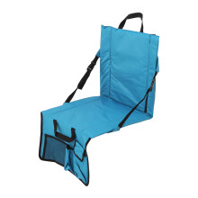 Silla de estadio 600D Oxford azul lago 41x41cm 20.2oz