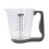 Schwarzer 1 kg digitaler Messbecher, 12x14x7.5cm LCD 7