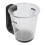 Schwarzer 1 kg digitaler Messbecher, 12x14x7.5cm LCD 13