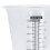 Schwarzer 1 kg digitaler Messbecher, 12x14x7.5cm LCD 3