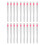 20 Stück Silikon-Lippenpinsel – doppelseitig, weich 2
