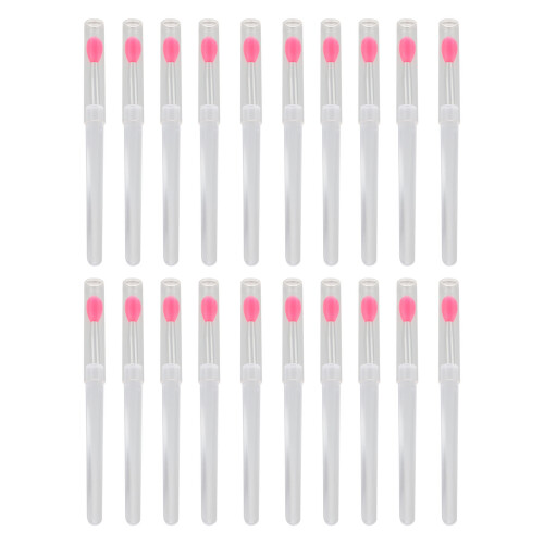20 Stück Silikon-Lippenpinsel – doppelseitig, weich 1
