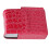 PU-Leder Zigarettenbox 20 Zigaretten Rosenrot 8