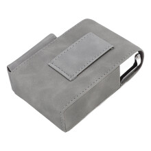Estuche de PU en gris claro 20 piezas 8,5 x 3,5 x 11 cm