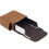 PU Cigarette Case with Lighter Holder 20 Packs Cigarette Box Wallet Design for Men Smoke Tools Brown 14