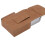 PU Cigarette Case with Lighter Holder 20 Packs Cigarette Box Wallet Design for Men Smoke Tools Brown 11