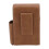 PU Cigarette Case with Lighter Holder 20 Packs Cigarette Box Wallet Design for Men Smoke Tools Brown 9