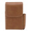 PU Cigarette Case with Lighter Holder 20 Packs Cigarette Box Wallet Design for Men Smoke Tools Brown 16