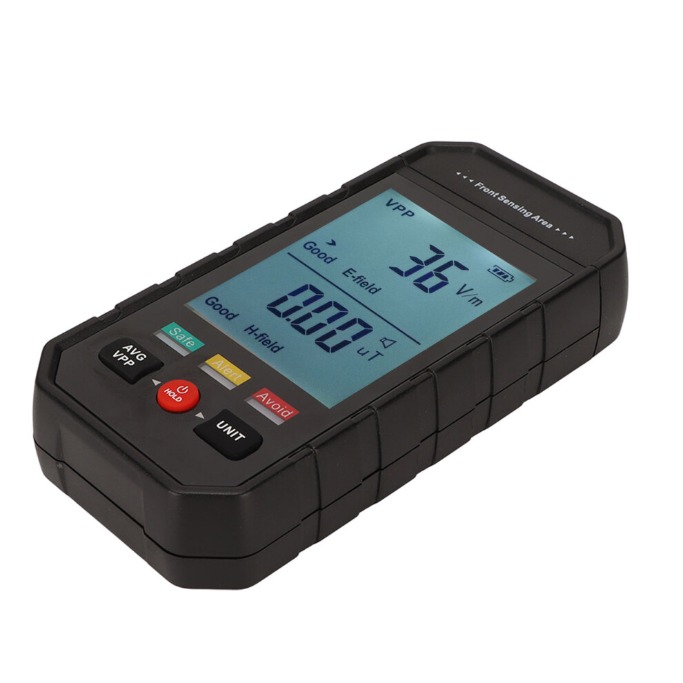 Emf Meter Handheld Portable Digital Lcd Large Screen Computer Phone Electromagnetic Radiation Detector For Ghost Hunting 9451321008557