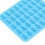 Schädel-Silikonform 2 Stück Braun/Blau 16,8  15,9 cm 4