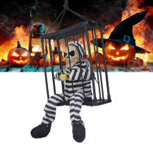 Halloween-Schädelkäfig-Gefangener, 3x AA-Batterien