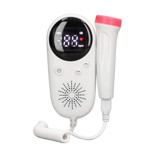 Monitor de latido fetal Pro 2.5MHz sonda ABS 1