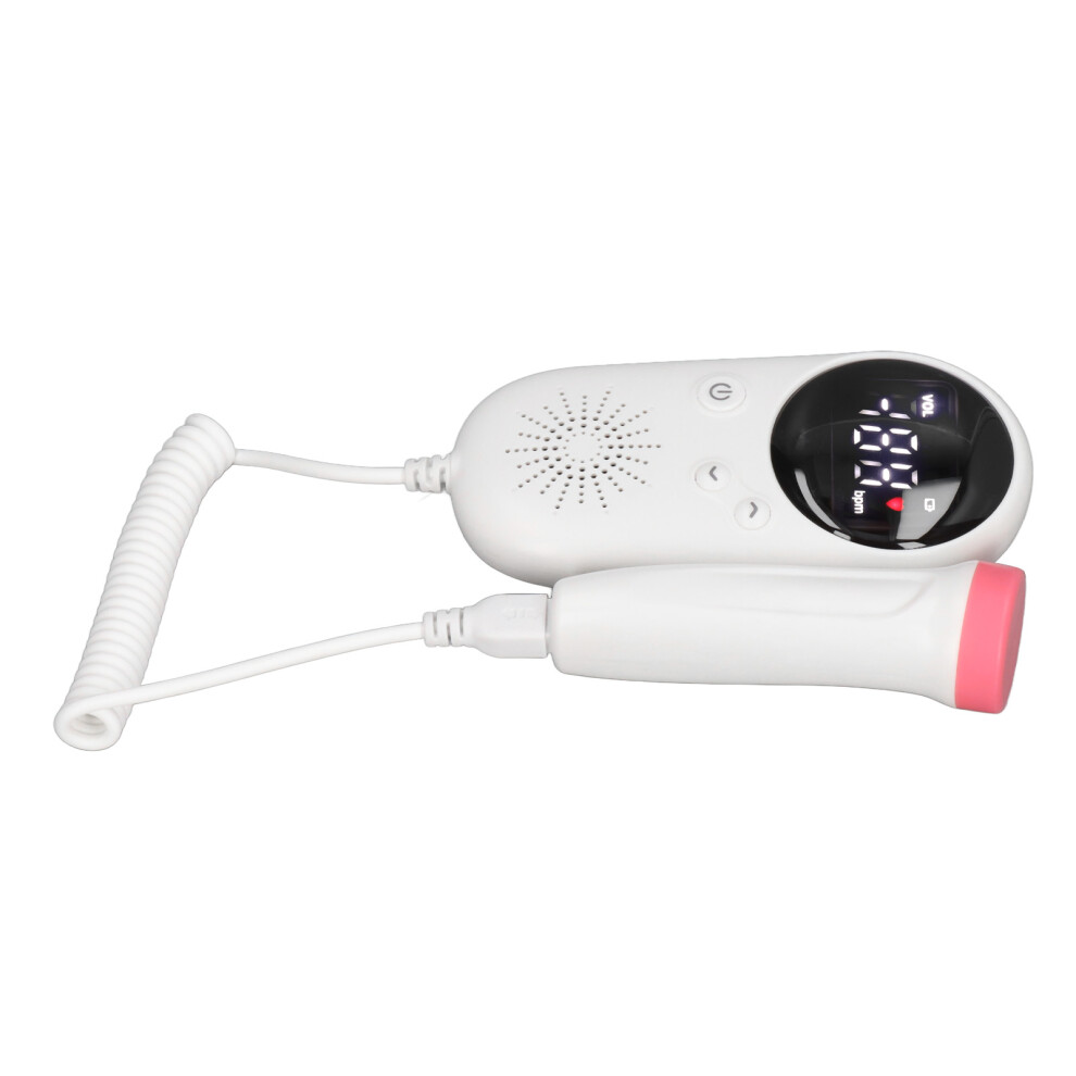 Fetal Heartbeat Monitor Professional High Sensitivity Probe Safe Accurate Pregnancy Heartbeat Monitor