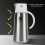 Auto Flip Ölbehälter 750ML 210x64.6mm Weiß 6