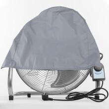 Funda para ventilador industrial gris 210D Oxford 61x19x61 cm