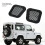 Defender 2004-2019 Seitliches Lufteinlassgitter Glänzend Schwarz 4