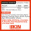 (365 Tablets) Iron 14mg Vegan Tablets One-a-Day, Immune System 4