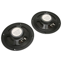 2 Stück 160mm Auto Koaxiallautsprecher 150W Schwarz, Klarer Sound