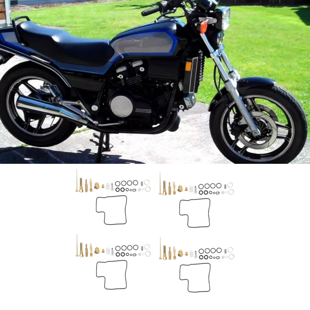 4 Sets Motorcycle Carburetor Repair Kit Replacement For Vf700c Vf700s Vfr750 Vfr750f 9381321016736