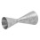 Leaves Stripe Jigger Doppelkopf 30/60ml Edelstahl 9