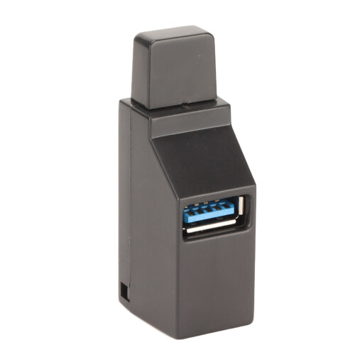 Mini hub USB de 3 puertos, USB 2.0/3.0, PVC 2