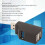 Mini hub USB de 3 puertos, USB 2.0/3.0, PVC 11