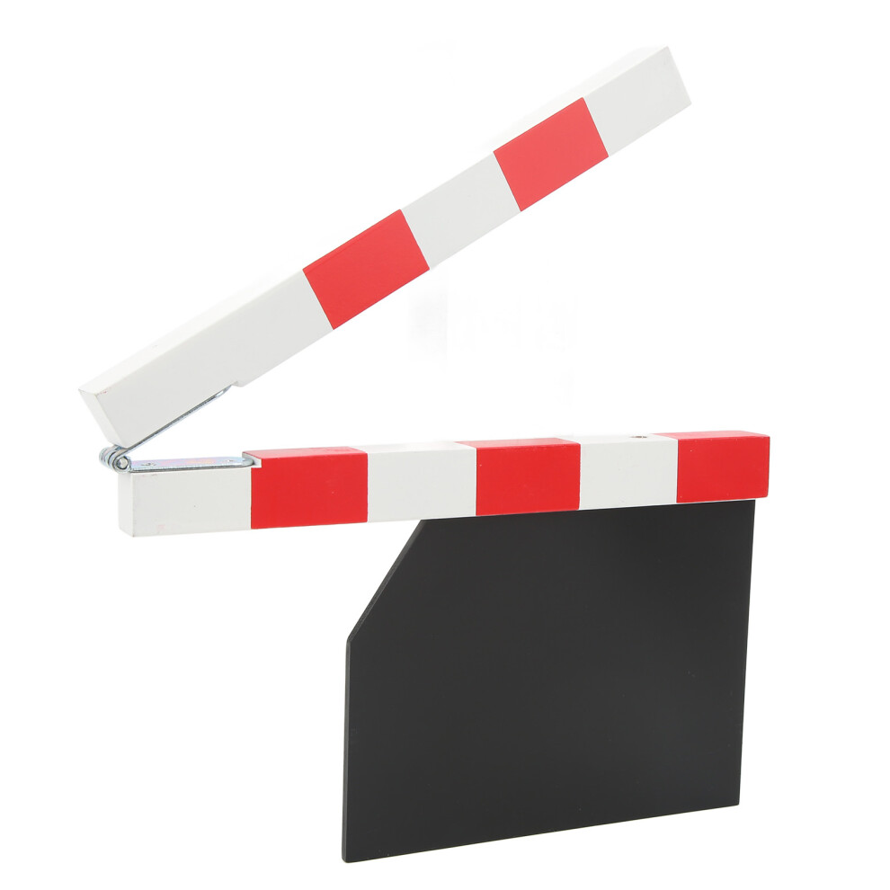 Film Director Clapper Board Density Board Movie Scene Clapboard For Photographic Props Red 4981321020525
