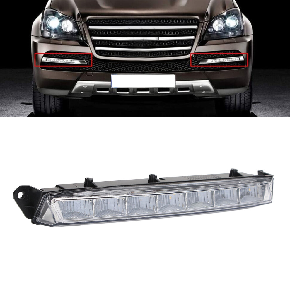 Front Daytime Running Led Fog Replacement For MercedesâBenz X164 GlâClass Gl320 Gl350 Gl450 Gl550 Left: 1649060351Gc, A16490603 Light 5071321020904