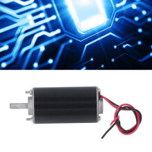 Motor de corriente continua de alta velocidad 24V 50W 6000 rpm horario/antihorario