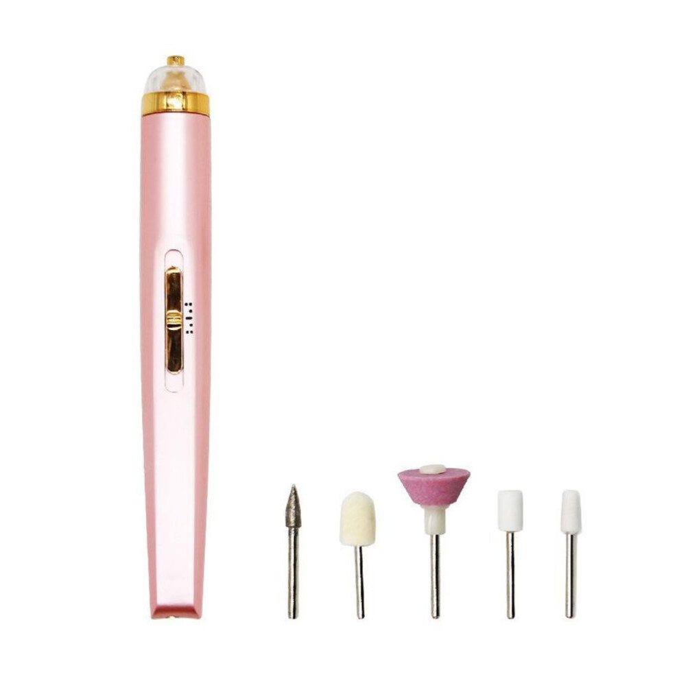 Electric Nail Sharpener With Light Polishing And Shining Nails Convenient Charging Nail Repair And Smoothing Specially Designed For Nail Enthusiasts