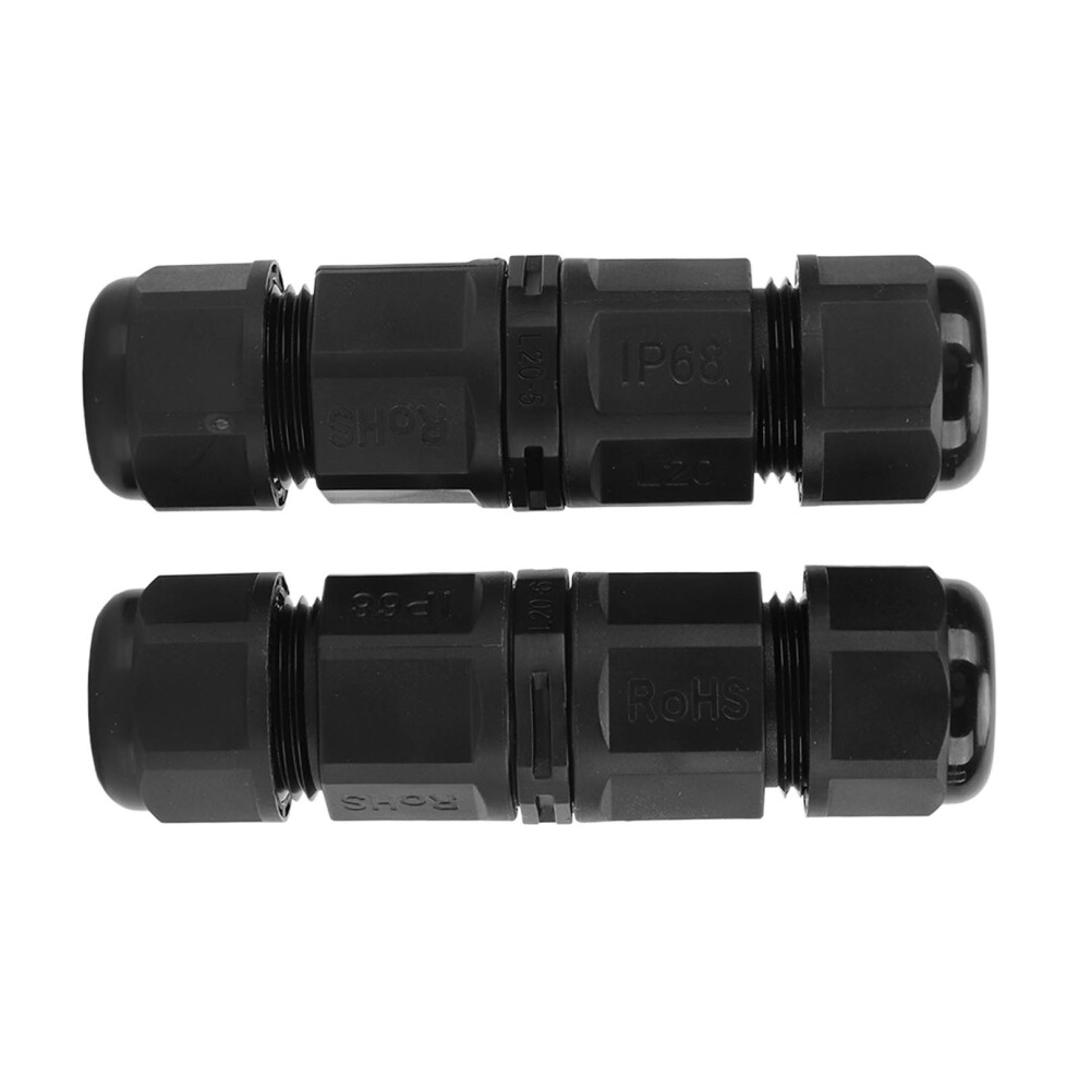 2Pcs Waterproof Aviation Connector 5 Pin 6 Pin 380V Ip68 Waterproof Extension Cord Connector For Industrial Equipment 9401321028154