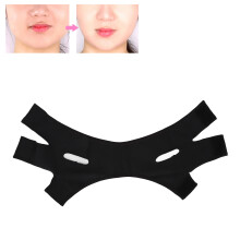 Correa facial adelgazante M negro fibra de poliuretano