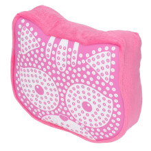 Colores brillantes Almohada con forma de animal Peluche de gato rosa Juguete DIY para niños Suave 33988