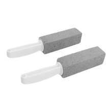 2 Stück Toiletten-Bimsstein, 198 g, 13,5 3,7 3,7 10 cm