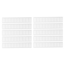 100PCS RFID Tags 54x34mm KM4Q Chip Adhesive 860‑960MHZ Reusable for Vehicle Library Clothing Management